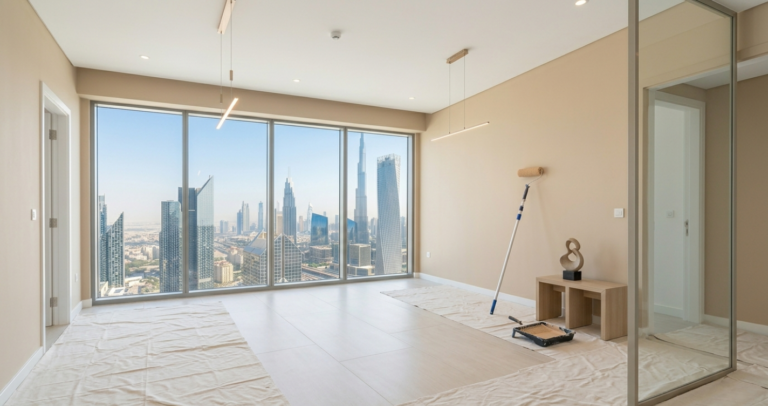 interior-paint-finish-dubai-wall